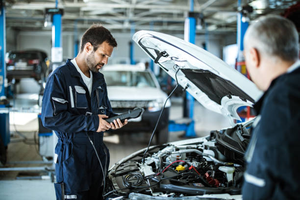 M&Y Auto Professional Technician Working on a Vehicle